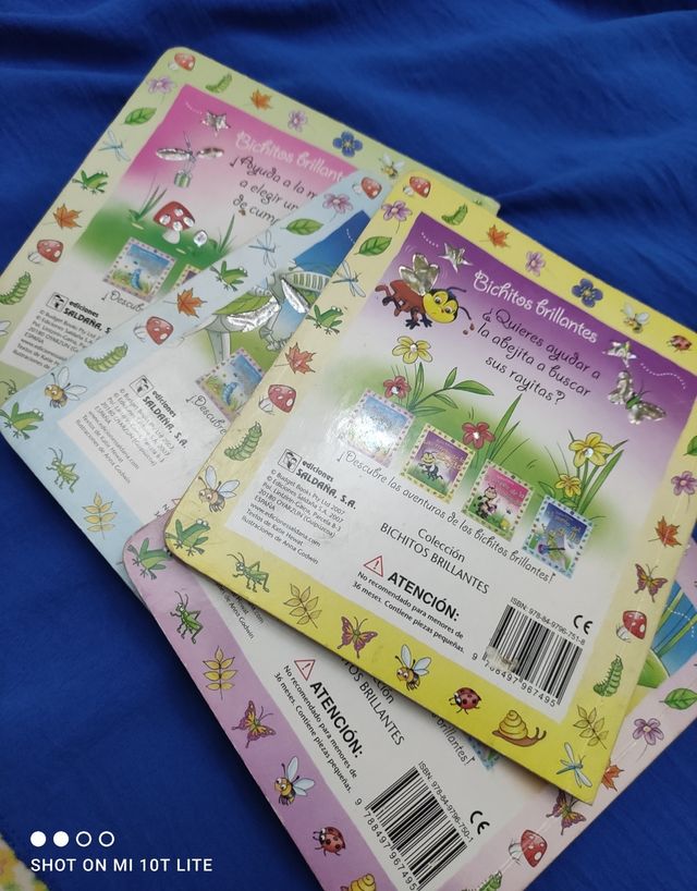 Colección bichitos brillantes