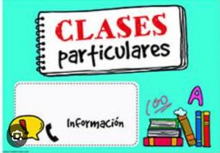 Clases particulares INDIVIDUALES