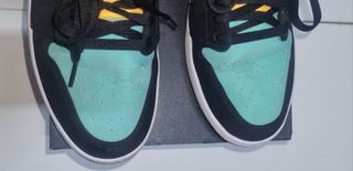 Zapatillas Air Jordan Black Aurora Green LOW 45