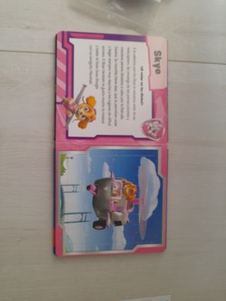 Libro puzzle la patrulla canina