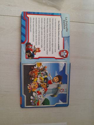 Libro puzzle la patrulla canina