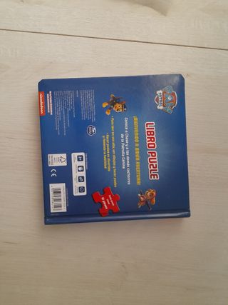Libro puzzle la patrulla canina