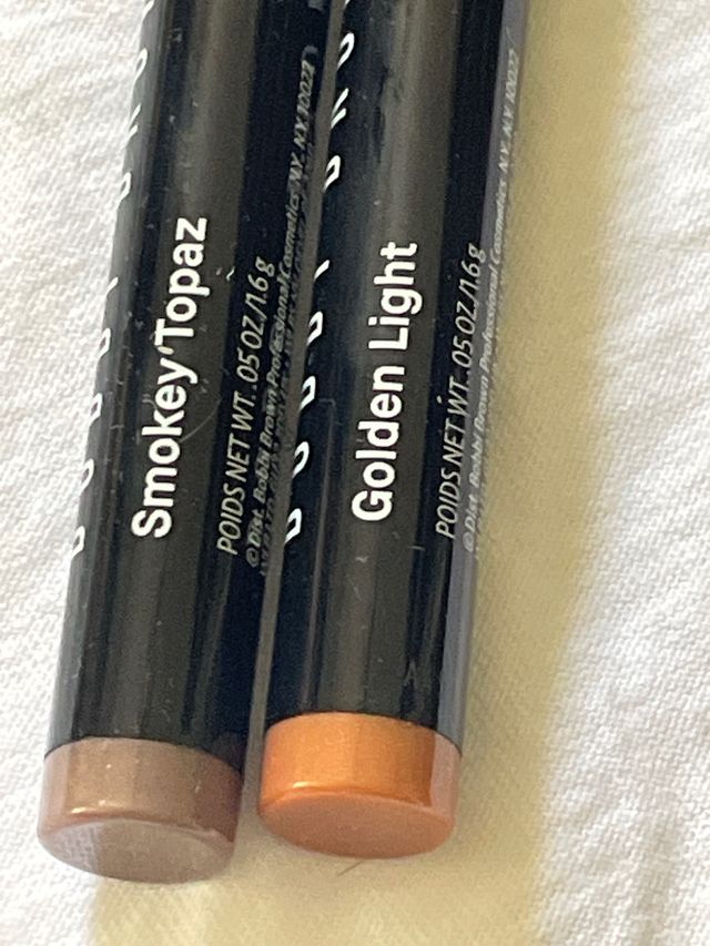 2 Stick Bobbi Brown Smokey Topaz & Golden Light