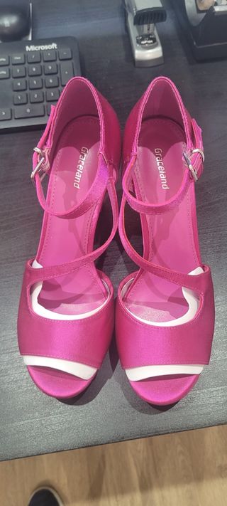 Zapatos de fiesta Graceland rosa