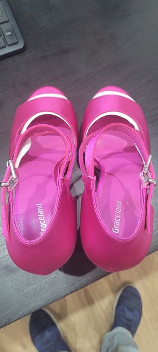 Zapatos de fiesta Graceland rosa