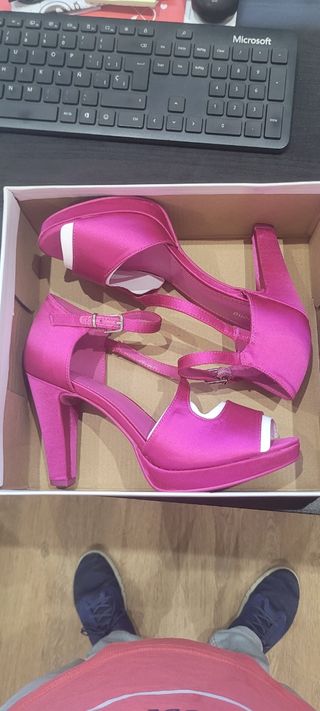 Zapatos de fiesta Graceland rosa