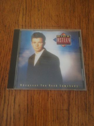 CD Rick Astley Whenever You Need Somebody