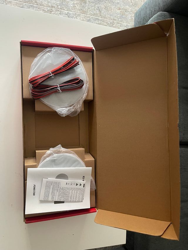 Fonestar KS-WALL Amplificador de Pared 2 Altavoces