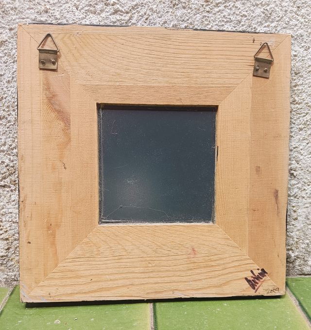 ESPEJO MOSAICO HECHO A MANO SOL Y LUNA 20€