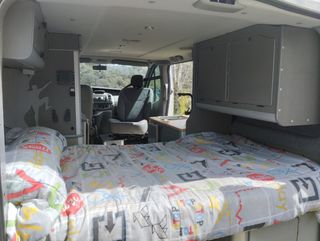 Furgoneta camper camperizada Opel vivaro 