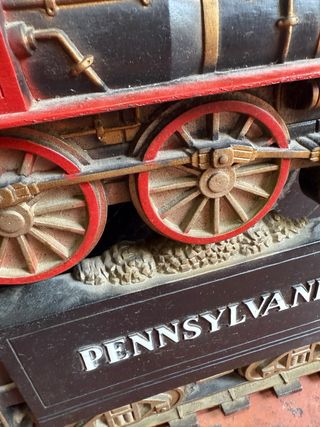 Cuadro Decorativo Trenes Antiguos
