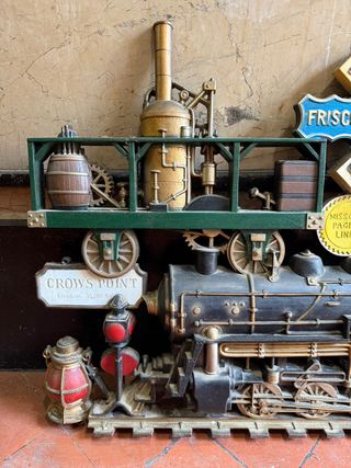 Cuadro Decorativo Trenes Antiguos