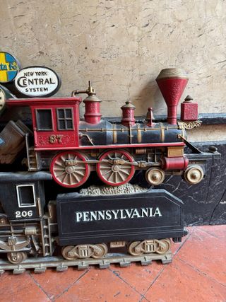 Cuadro Decorativo Trenes Antiguos