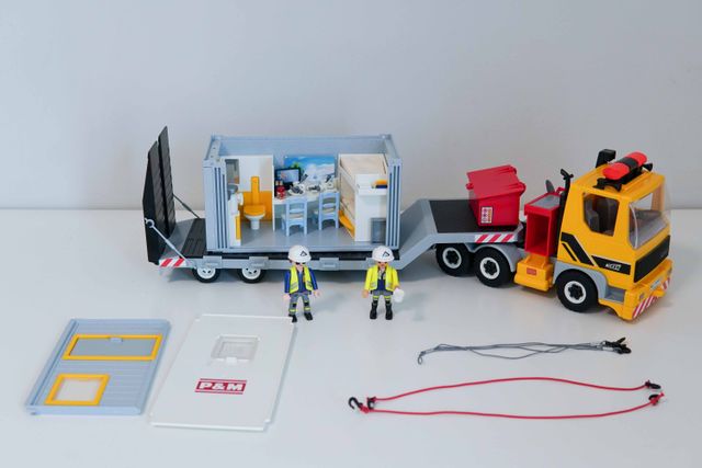 Playmobil 9898 Cargador Bajo con Contenedor