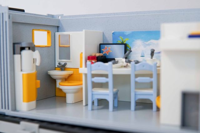 Playmobil 9898 Cargador Bajo con Contenedor