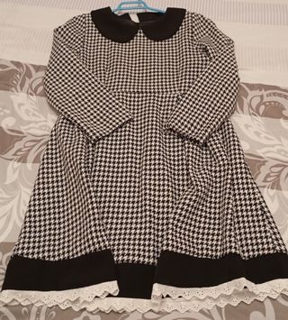 Vestido vintage pata de gallo
