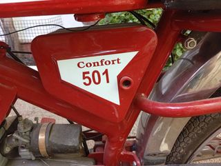 Rieju Comfort 501 Clásica Roja