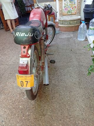 Rieju Comfort 501 Clásica Roja