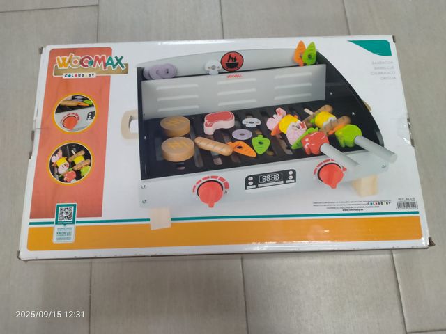 Barbacoa de madera Woomax
