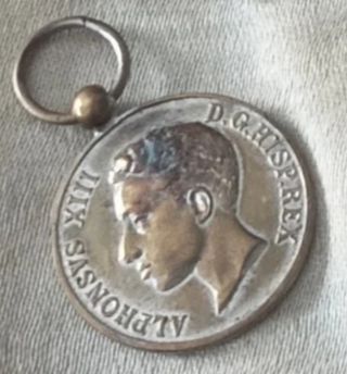 Medalla condecoración 1902 Alfonso XIII