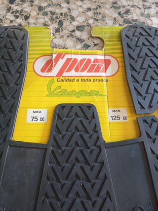Alfombrillas Vespa 75cc y 125cc
