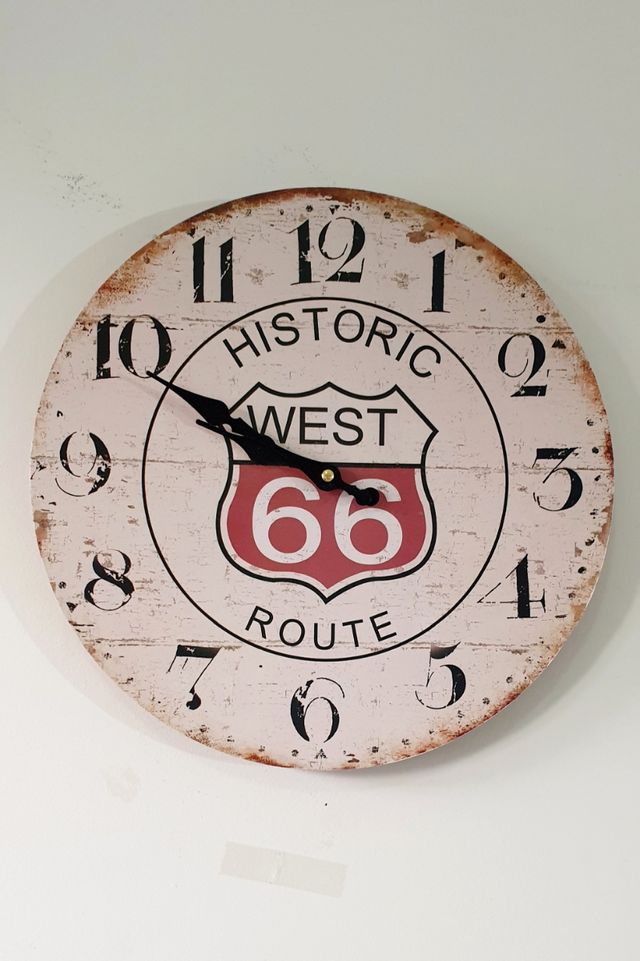 RELOJ DE PARED RUTA 66