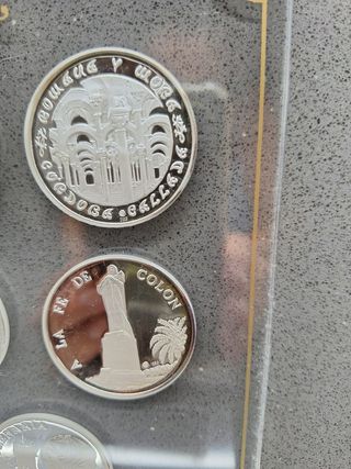 Colección 8 Monedas Plata Andalucía
