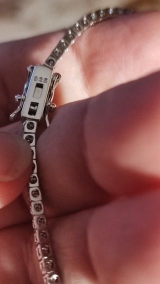 Collana tennis moissanite