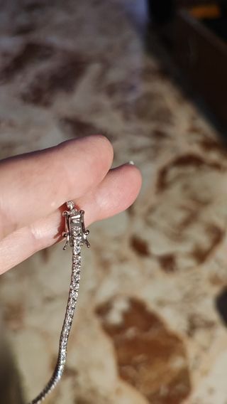 Collana tennis moissanite