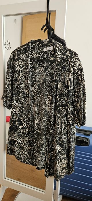 Camisa estampada Bershka M