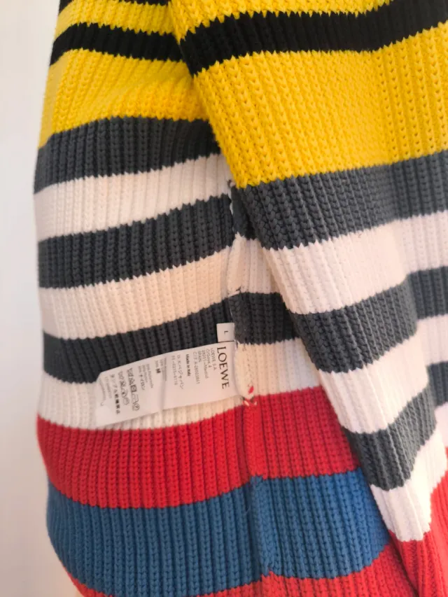 Jersey LOEWE Multicolor Rayas Talla M