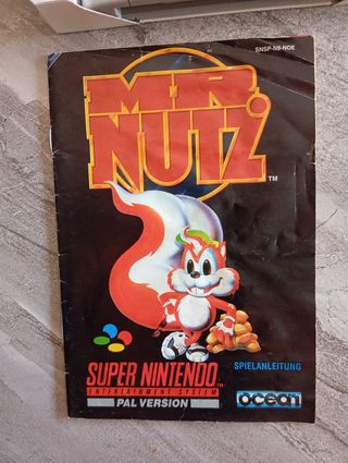 Mr. Nutz Super Nintendo SNES PAL