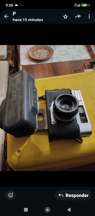 Lote de cámaras de fotos antiguas.