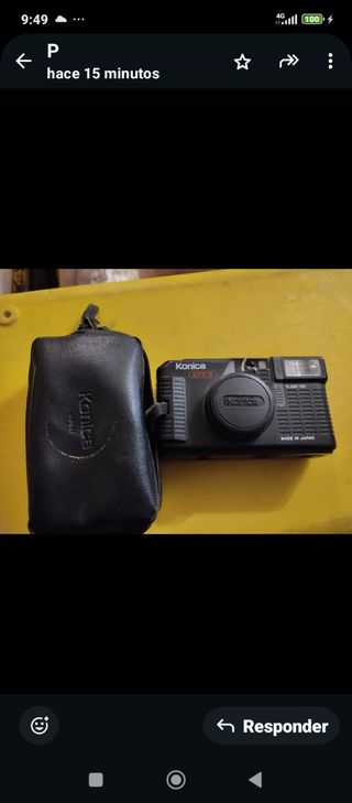 Lote de cámaras de fotos antiguas.