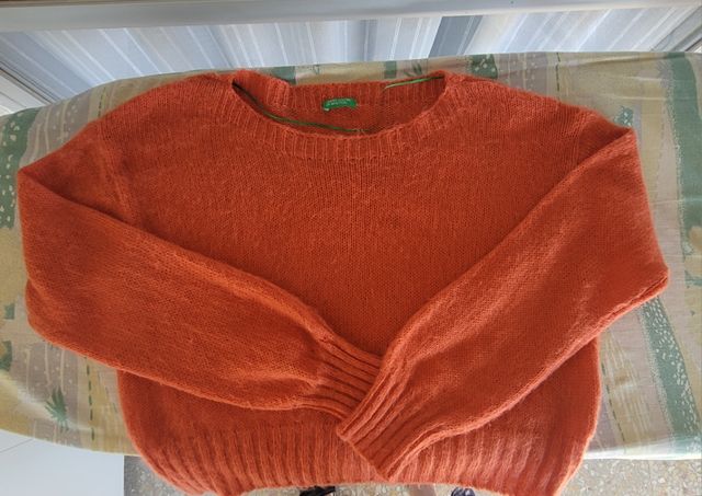 Jersey de Mohair United Colors of Benetton Naranja