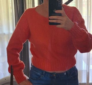 Jersey de Mohair United Colors of Benetton Naranja