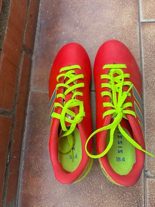 Adidas Nemeziz Messi 18.4 FxG J Rojo/Amarillo