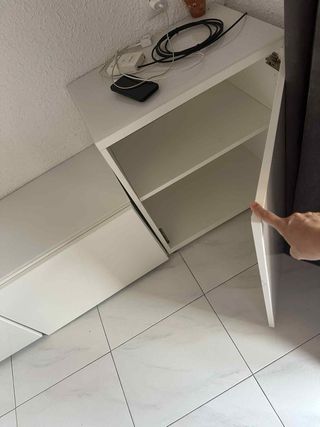 Mueble TV Ikea Blanco Nuevo
