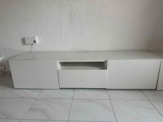 Mueble TV Ikea Blanco Nuevo
