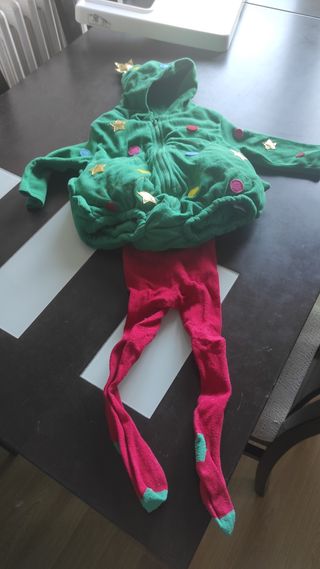Disfraz árbol de Navidad