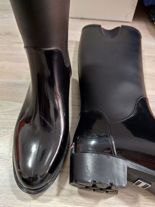 Botas de agua Tommy Hilfiger Negras