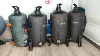 Duchas de presión para camping, 5 unidades 130€