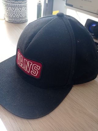 Gorra Vans Negra