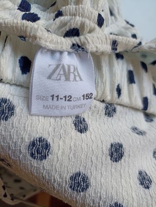 Mono pantalón talla 11/12.Zara Kids.