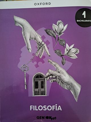 Filosofía 1º Bachillerato. Libro del estudiante...