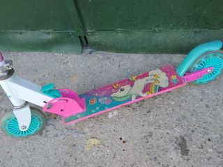 Patinete infantil unicornio rosa