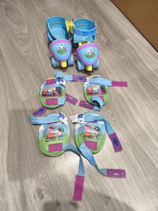 Patines Peppa Pig Niña Ajustables