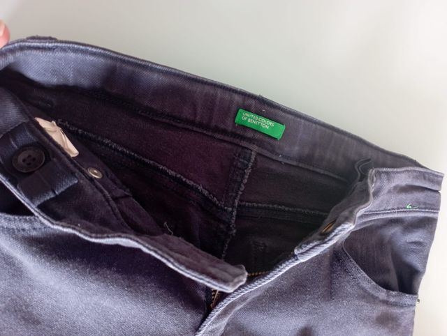 Jeans Benetton blu scuro
