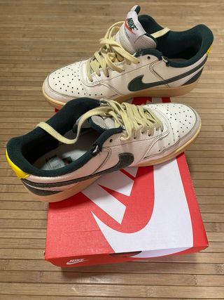 Nike Court Vision Verde y Blanco