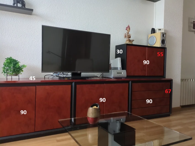 Mueble de comedor moderno